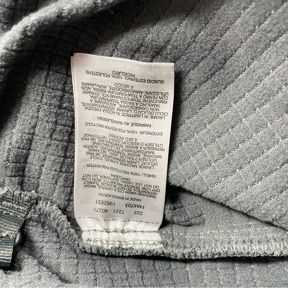 Columbia PFG Omni-Shield pullover Jacket Grey S Performance Fishing Gear 3/4 Zip - Picture 4 of 9